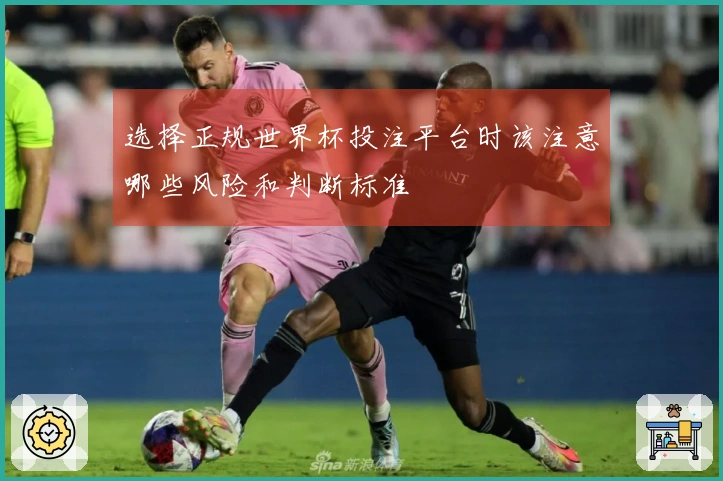 选择正规世界杯投注平台时该注意哪些风险和判断标准